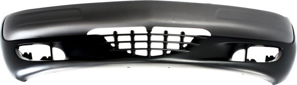 Front Bumper Cover for PT Cruiser by Chrysler, for Years 2001-2005, Textured and Primed (Ready to Paint) Design, w/ Holes for Fog Light, Replacement