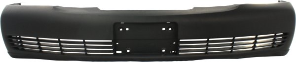 Front Bumper Cover for Cadillac Deville 2000-2005, Primed (Ready to Paint), Without Fog Light Holes, Base/DHS Models, Replacement