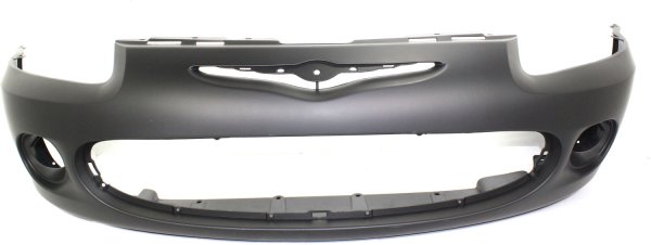 Front Bumper Cover for Chrysler Sebring 2001-2003, Sedan, Primed (Ready to Paint), with Fog Light Holes, Replacement