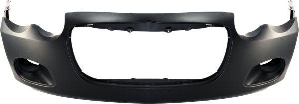 Front Bumper Cover for Chrysler Sebring Sedan 2004-2006, Primed (Ready to Paint), with Fog Light Holes, Replacement
