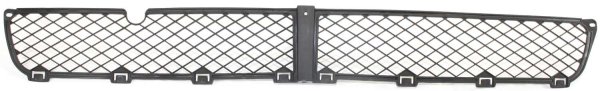 Front Bumper Grille for Chrysler PT Cruiser 2006-2010, Lower, Black, Replacement