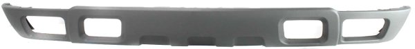 Front Lower Valance Air Deflector for Chevrolet Avalanche 2002-2006/Silverado 2003-2006, Textured Gray, with Fog Light Holes, Includes 2007 Classic, Replacement