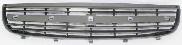 Silver Gray Shell and Insert Grille for Chevrolet Malibu 2000-2005/Classic 2004-2005, Replacement