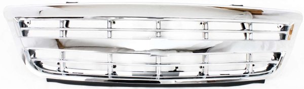 Chrome Shell and Insert Grille for Chevrolet Venture 2001-2005, Replacement