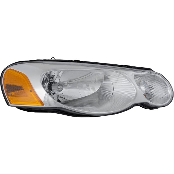 Headlight Assembly for Chrysler Sebring Convertible/Sedan, 2004-2006, Right (Passenger) Side, Halogen, Replacement