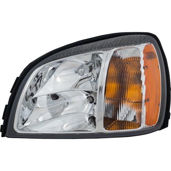Headlight Assembly for Cadillac Deville, Halogen, Left (Driver) Side, 2004-2005 Replacement