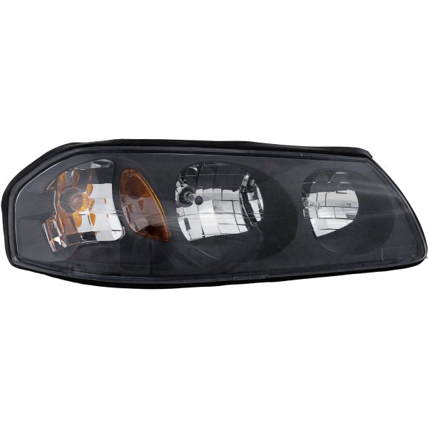 Headlight Assembly for Chevrolet Impala 2004-2005, Right (Passenger), Composite Structure, Halogen Light, From 2-06-04, Replacement