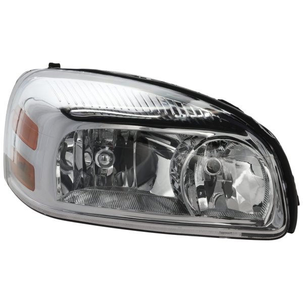 Headlight Assembly for Chevrolet Uplander 2005-2009, Right (Passenger), Composite, Halogen, Replacement