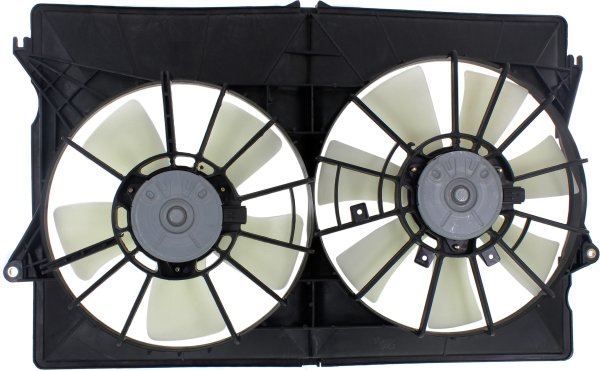 Radiator Fan Assembly for Chrysler Pacifica 2004-2006, Dual, Replacement