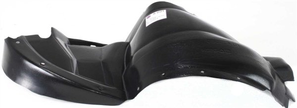 Front Fender Liner for Chevrolet Cavalier 1995-1999, Left (Driver) Front Section, Excludes Z24 Model, Replacement