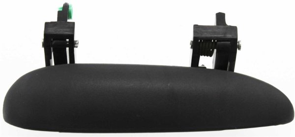 Front Exterior Door Handle Right (Passenger) for Chevrolet Cavalier 1995-2005, Made of Plastic, Textured Black finish, without Keyhole, Replacement