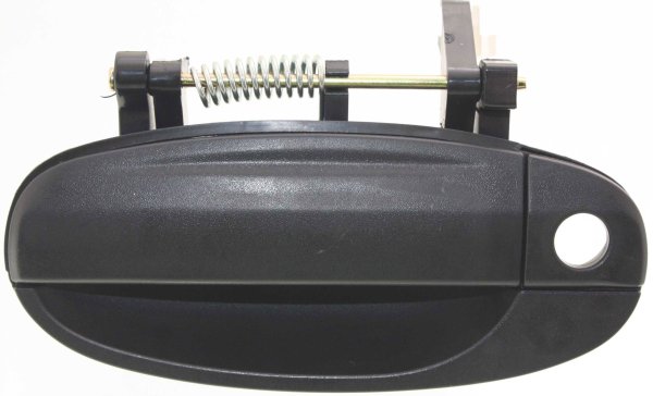 Exterior Front Door Handle Assembly for Chevrolet Aveo 2004-2008/Aveo5 2009-2011, Textured Black, Left (Driver) Side, Replacement