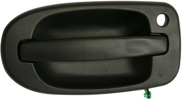 Front Exterior Door Handle for Chevrolet Venture 1997-2005/Uplander 2005-2009, Right (Passenger) Side, Textured Black, with Keyhole, Replacement