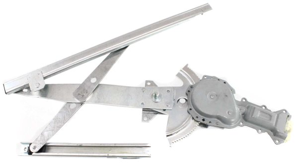 Power Front Window Regulator with Motor for Chevrolet Cavalier Sedan (1995-2005), Left (Driver), Replacement