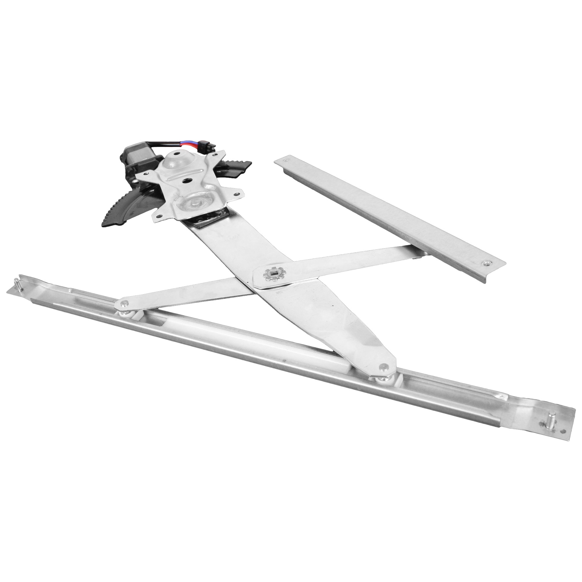 Power Front Window Regulator with Motor for Chevrolet Cavalier 1995-2005, 2-Door Coupe, Left (Driver), Replacement
