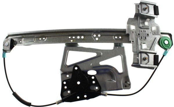Front Window Regulator for Cadillac Deville 2000-2005, Right (Passenger) Side, Power, without Motor, Sedan, Replacement