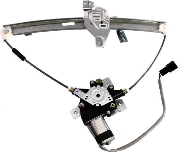 Front Window Regulator with Motor for Chevrolet Impala 2000-2005, Power, Left (Driver), Replacement