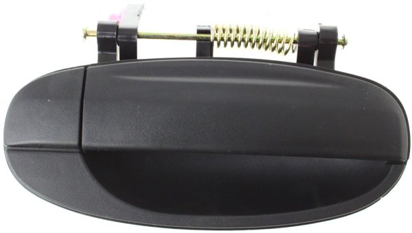 Rear Exterior Door Handle Assembly for Chevrolet AVEO 2004-2006/AVEO5 2009-2011, Right (Passenger), Textured Black, Replacement