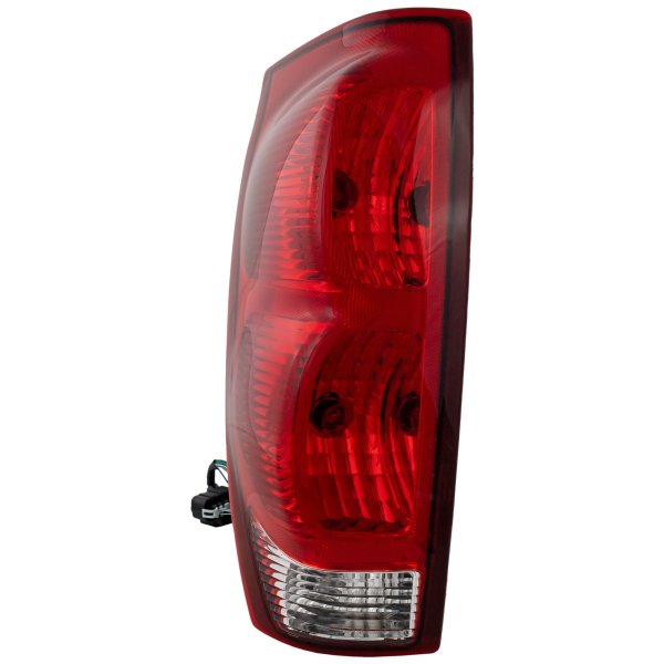 Tail Light Assembly for Chevrolet Avalanche 2002-2006, Left (Driver) Side, All Red Lens Type, Replacement