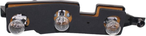 Tail Light Connector Plate for Chevrolet/GMC C/K Full Size Pickup 1988-2000, Right (Passenger), with Bulb, Excludes 15,000 Lbs. GVW, Replacement