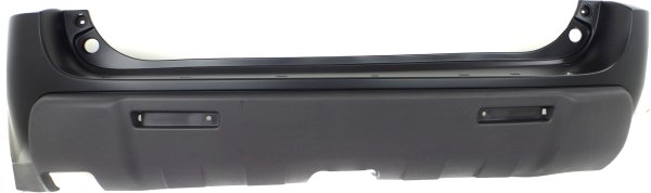 Rear Bumper Cover for Chevrolet Equinox 2005-2006, Top Primed (Ready to Paint); Bottom Textured, LS/LT Models, Replacement