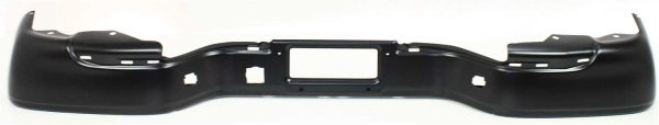 Step Bumper Face Bar for 2000-2006 Suburban/Yukon Denali models, Without Pad, With Pad Provision, Without Mounting Bracket, Powdercoated Black, Replacement