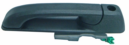 Front Left (Driver) Outer Door Handle for 2005 - 2010 Jeep Commander, Black Textured w/o Chrome Trim,  55394237AI Replacement