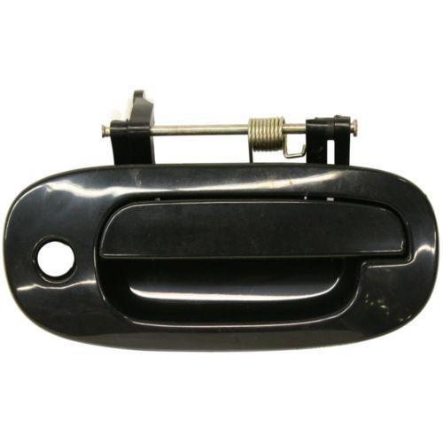 Outer Front Door Handle for 1997 - 2004 Dodge Dakota, Right (Passenger) Side, Black Exterior,  55075940AB, Replacement