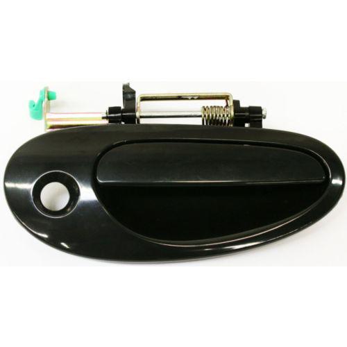 Front Right (Passenger) Exterior Door Handle for 1998 - 2004 Dodge Intrepid, Outer Side, Black,  LF02DX8AE, Replacement