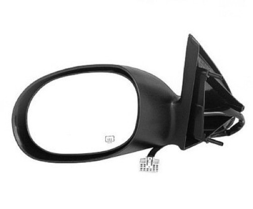 Left (Driver) Outside Rear View Mirror Assembly for 1998 - 2000 Chrysler LHS, with Heated, Memory, Fixed Type Features,  4805117AF, Cover, Glass Replacement
