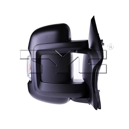 Left (Driver) Side View Mirror Assembly for 2014 - 2022 Ram ProMaster 1500, Outside Rear View w/o Temperature Sensor, Non-Extended, Manual Folding,  5VE99JXWAH, Replacement