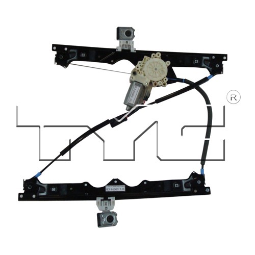 Front Left (Driver) Door Glass Regulator & Motor Assembly for 2005 Jeep Grand Cherokee,  68045697AG, Power Window Replacement