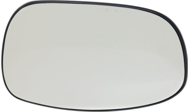 Heated Mirror Glass for Dodge Charger, Chrysler 300, Magnum 2005-2010, Left (Driver), with Backing Plate, Replacement