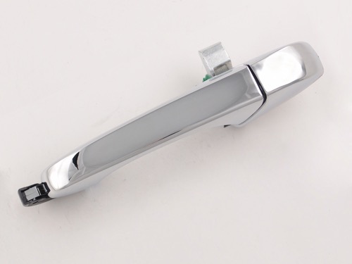 Exterior Rear Left (Driver) Door Handle Outer for 2005 - 2008 Chrysler 300, Bright,  5065801AH, Replacement