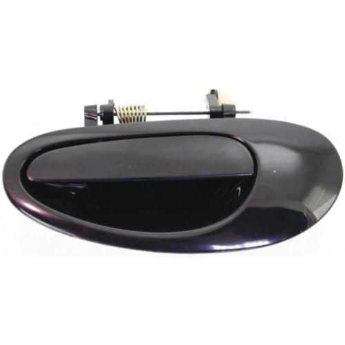 Left (Driver) Rear Outer Door Handle for 1998 - 2004 Chrysler LHS, Black, Replacement,  LF05DX8AE