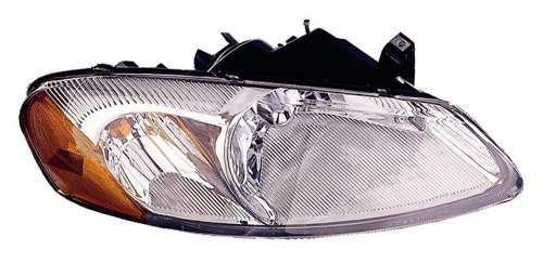 Left (Driver) Headlight Assembly for 2001 - 2003 Dodge Stratus, Front Headlight Assembly Replacement Housing/Lens/Cover, 4 Door Sedan, Composite,  4805821AA, Replacement