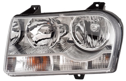 2007 - 2007 Chrysler 300 Front Headlight Assembly Replacement Housing / Lens / Cover - Left (Driver) Side