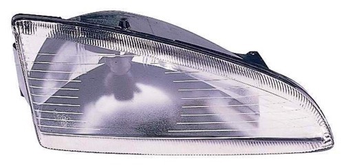 Right (Passenger) Headlight Assembly for 1993-1994 Dodge Intrepid, Front Headlight Assembly Replacement Housing, Lens, Cover, Composite; 4746452, Replacement