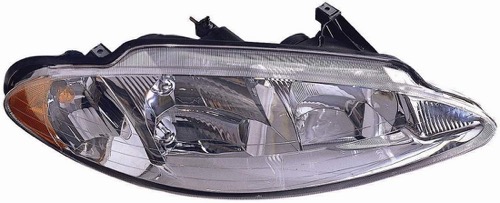 2002 - 2004 Chrysler Intrepid Front Headlight Assembly Replacement Housing / Lens / Cover - Right (Passenger) Side