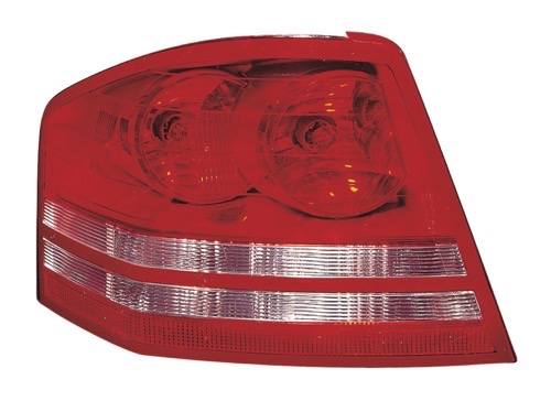 Left (Driver) Rear Tail Light Assembly for 2008 - 2010 Dodge Avenger, Replacement Lens/Cover,  5303991AG