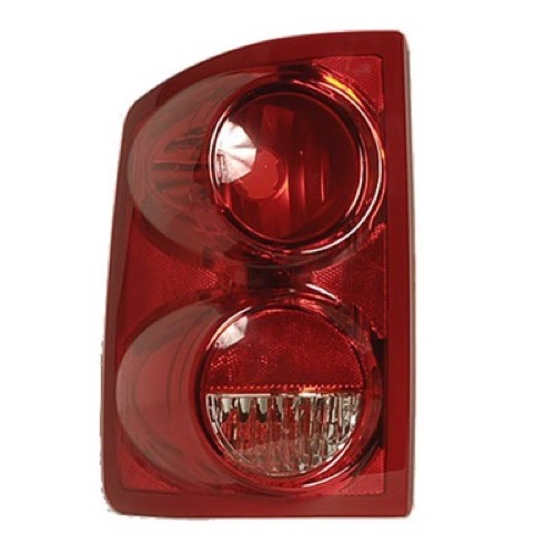 Left (Driver) Rear Tail Light Assembly for 2005 - 2011 Dodge Dakota, Includes Lens/Housing/Cover,  55077605AD, Replacement