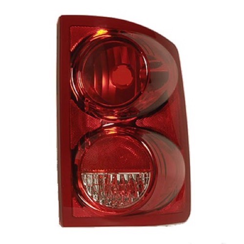 Right (Passenger) Tail Light Assembly Replacement Housing/Lens/Cover for 2005 - 2011 Dodge Dakota, Includes Lens,  55077604AD, Replacement