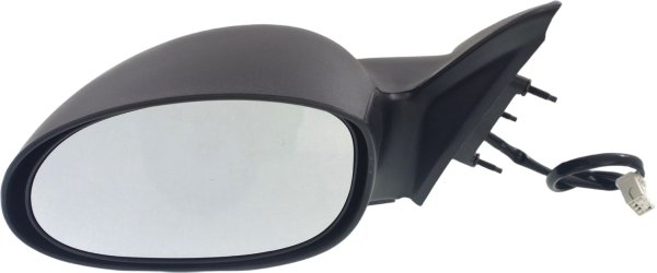 Power Mirror for 2004-2010 Chrysler PT Cruiser Type 2 Wagon, Left (Driver), Non-Folding, Non-Heated, Textured, Replacement