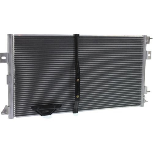 A/C Condenser for 1999 - 2000 Chrysler Voyager (2.4L L4), without rear air conditioning;  5016793AA Replacement
