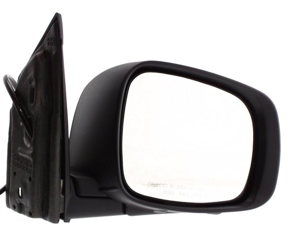 Power Mirror for Dodge Grand Caravan 2008-2019/Chrysler Town & Country 2008-2016, Right (Passenger), Manual Folding, Heated, Paintable/Textured, Includes 2 Caps, Replacement