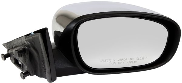 Power Heated Right (Passenger) Non-Folding Chrome Mirror for Dodge Charger (2006-2010) / Chrysler 300 (2005-2010), Replacement
