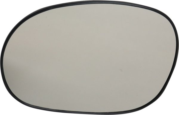 Mirror Glass for Chrysler PT Cruiser 2001-2003, Sebring/Stratus 2001-2006, Left (Driver), Non-Heated, Sedan, with Backing Plate, Replacement