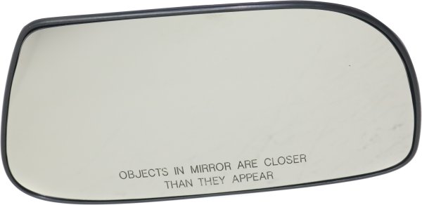 Heated Mirror Glass for Chrysler Pacifica 2004-2005, Right (Passenger) Side, w/ Backing Plate, Replacement