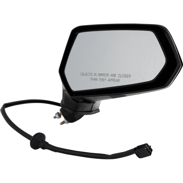 Power Mirror for Chevrolet Camaro 2010-2015, Right (Passenger) Side, Manual Folding, Non-Heated, Paintable, without Auto Dimming, Replacement