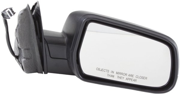 Right (Passenger) Mirror for Chevrolet Equinox/GMC Terrain 2010-2017, Power, Manual Folding, Non-Heated, Textured, Without Blind Spot Feature and Memory, Replacement